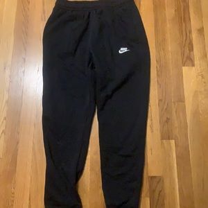 Black Nike sweatpants